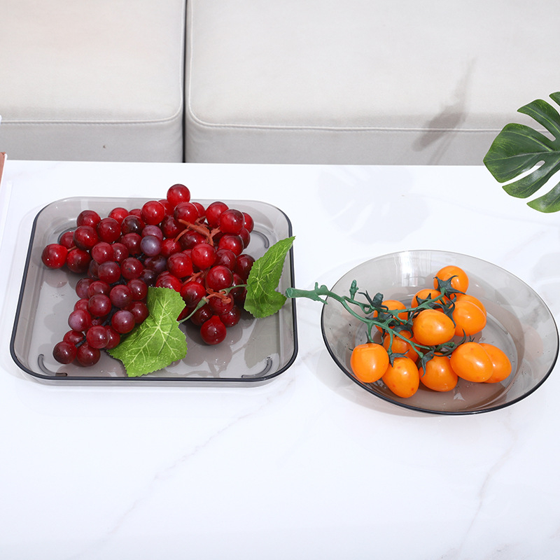 Пластмасова чиния за плодове от Youmei Qingyang, стил светъл лукс, висококачествен продукт