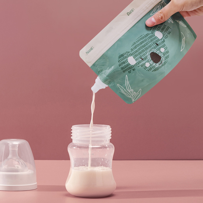 Žlica za bebe od silikona – set od 5 kom, Baiya, siguran silikon hrane, za pire od voća i povrća, za bebe starije od 6 mjeseci