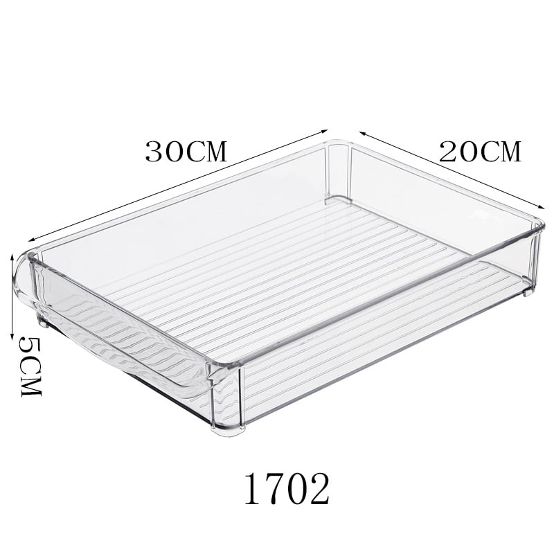 Хладилна кутия за съхранение, прозрачна, модулна, правоъгълна, пластмасова, запазване на свежестта