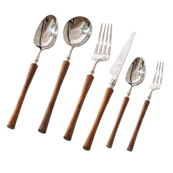 Set pribora od nehrđajućeg čelika za odrasle, brenda A Spoonful of Life, stil Light Luxury Retro (Brand: A Spoonful of Life; Materijal: Nehrđajući čelik; Za: Odrasle; Stil: Light Luxury; Tip stila: Light Luxury Retro)