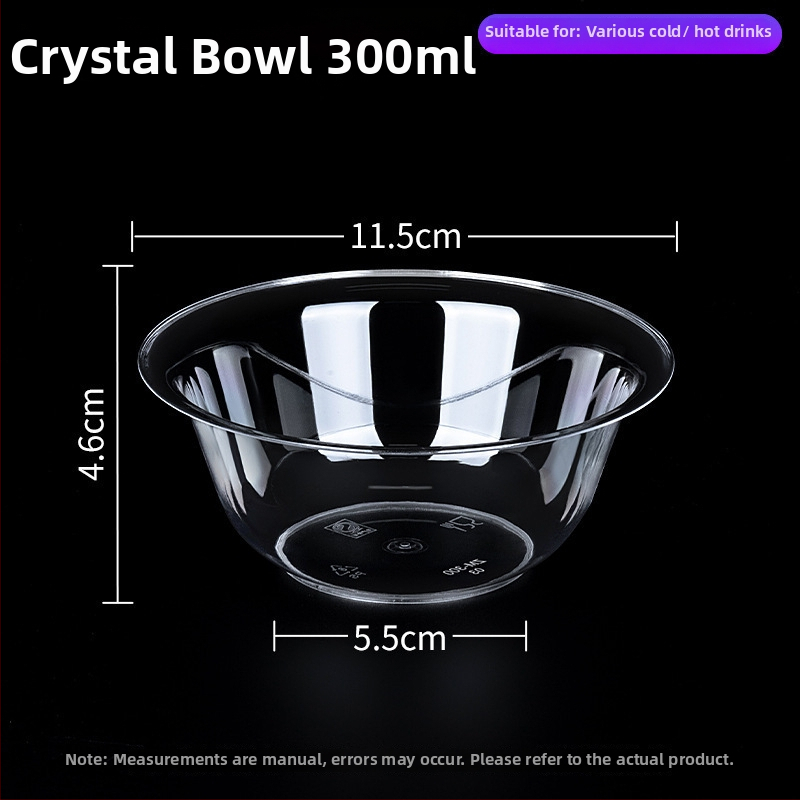 Jednorazová kruhová plastová misa, objem 300–400 ml, balenie 50 kusov, domáci pôvod