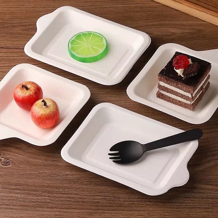 Jednokratna papirnata pločica za tortu, kružnog oblika, biološki razgradiva, debljina 100, moguć tiskanje logotipa