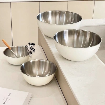 Posuda od 316 nehrđajućeg čelika, hrani klasa, s mjernom skalom, kuhinjski marinacijski spremnik, zdjela za sirovo meso i tijesto