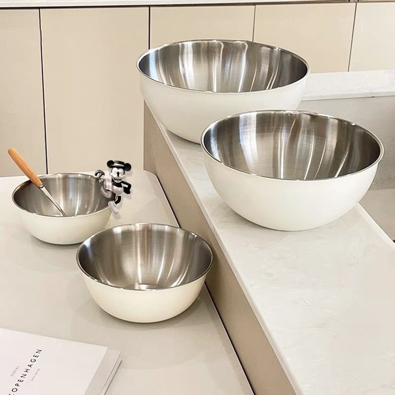 Posuda od 316 nehrđajućeg čelika, hrani klasa, s mjernom skalom, kuhinjski marinacijski spremnik, zdjela za sirovo meso i tijesto