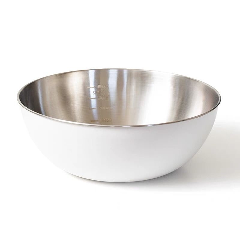 Posuda od 316 nehrđajućeg čelika, hrani klasa, s mjernom skalom, kuhinjski marinacijski spremnik, zdjela za sirovo meso i tijesto