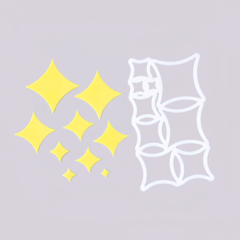 Kalup za fondant za obiteljski portret: dječak i djevojčica, crtani likovi s ručno oslikanim kosama, plastični kalup