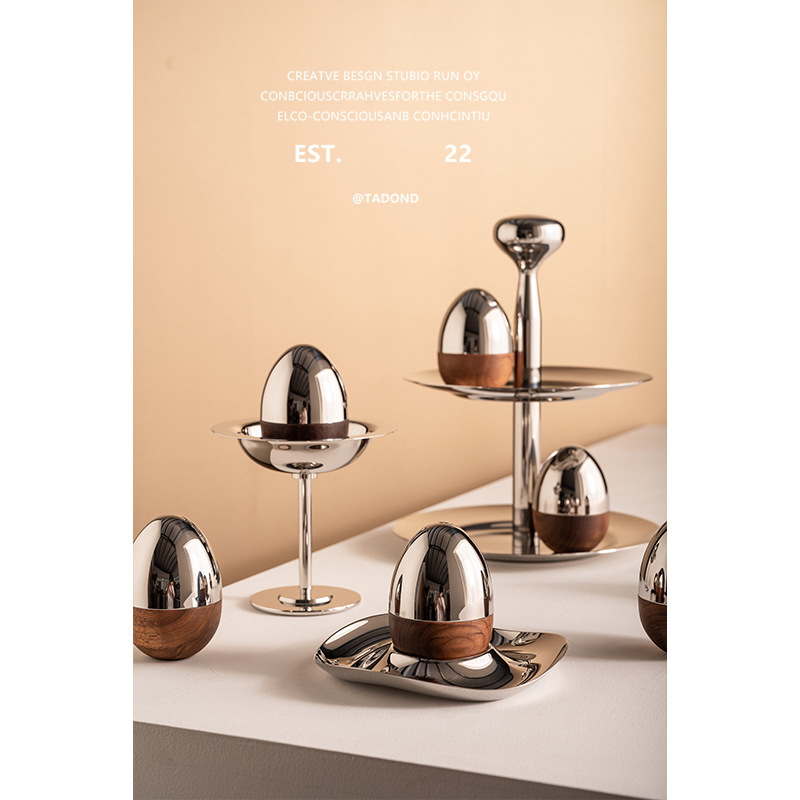 Vilica za voće od nehrđajućeg čelika, nordijski stil, jajoliki oblik s motivom Mickeyja, crtić dizajn, moguć prilagođeni logotip, idealan poklon za useljenje