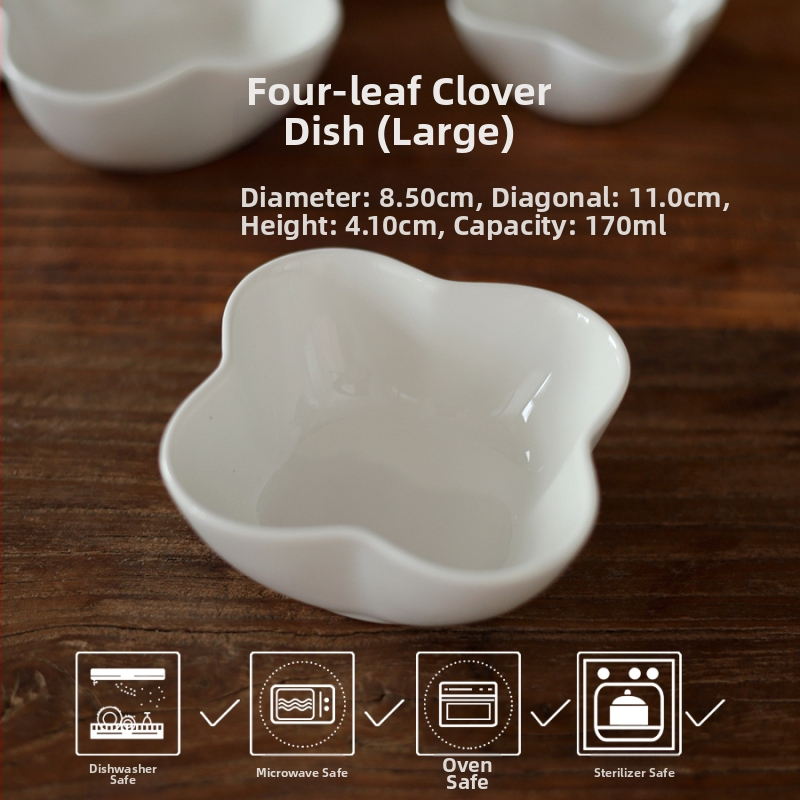 Porcelánový tanier na dipy s kvetinovým vzorom, kórejský štýl, nepravidelný tvar, vhodný na sójovú omáčku, dumplings a koreniny