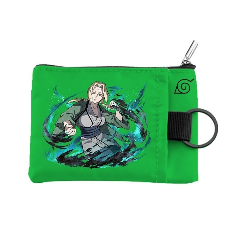 Naruto novčanik za kovanice, unisex, vodootporan poliester, Among Us otisak, zatvarač, višeslojna konstrukcija