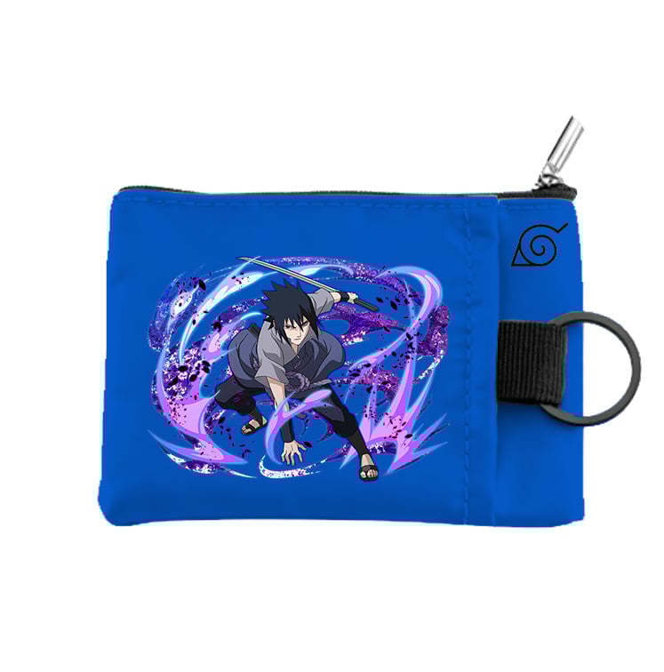 Naruto novčanik za kovanice, unisex, vodootporan poliester, Among Us otisak, zatvarač, višeslojna konstrukcija