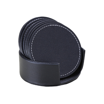 GORESE kožni set podmetača za čaše — protuklizni, izolacijski, kreativan dizajn