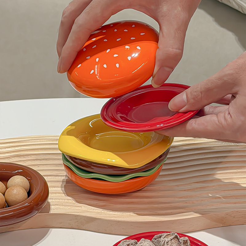 Керамична правоъгълна чиния за сосове с глазирана повърхност, подходяща за микровълнова, персонализируема, с различни дизайни; идеален подарък за рожден ден