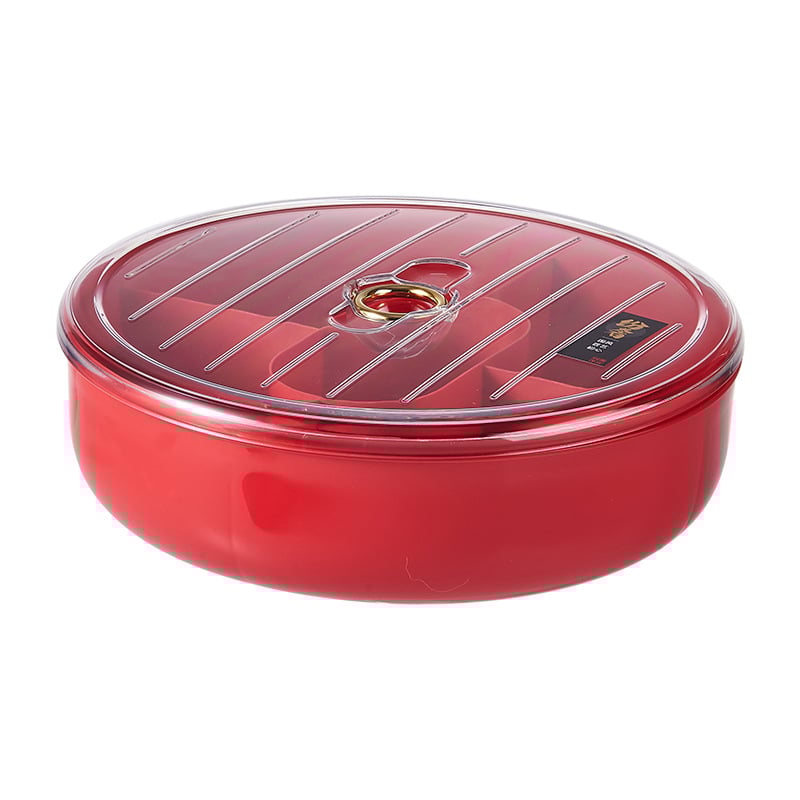 Songtai Пластмасова чиния за плодове, лек лукс, ретро стил