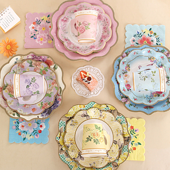 Jednokratne papirnate tanjire, okrugle, 8 komada — Philharmonic