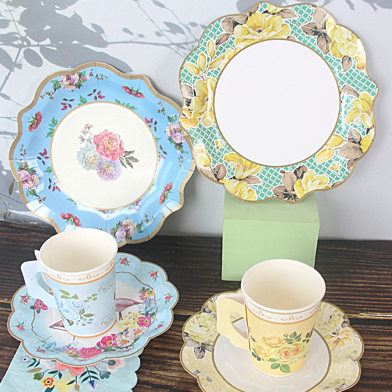 Jednokratne papirnate tanjire, okrugle, 8 komada — Philharmonic