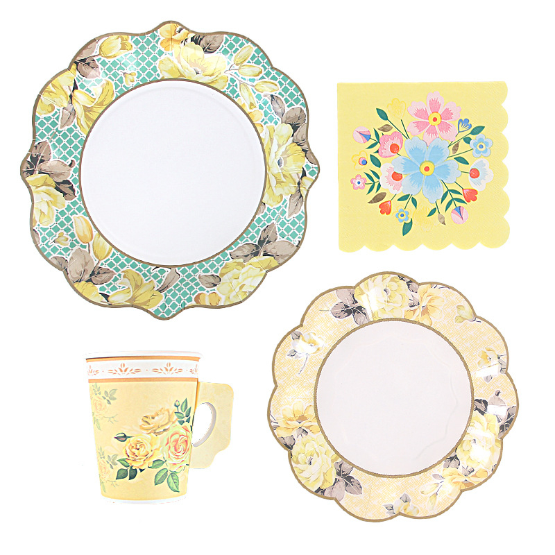 Jednokratne papirnate tanjire, okrugle, 8 komada — Philharmonic