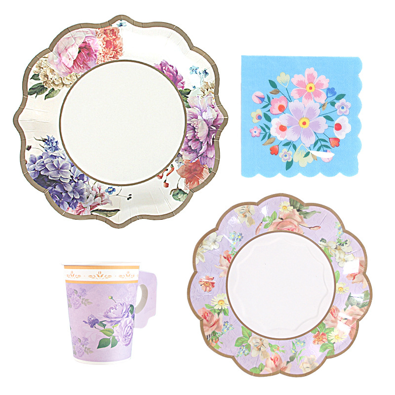 Jednokratne papirnate tanjire, okrugle, 8 komada — Philharmonic