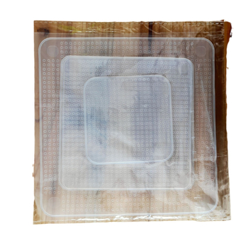 Autonomy silikonski poklopci za zdjele, set od 3–5 komada, zatvaranje hrane, otporno na prašinu