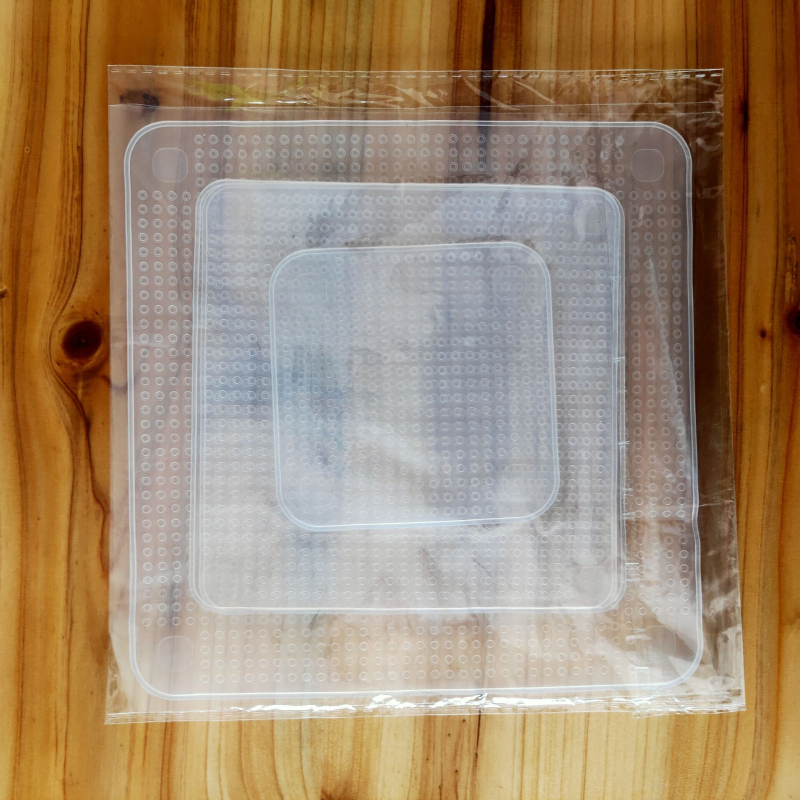 Autonomy silikonski poklopci za zdjele, set od 3–5 komada, zatvaranje hrane, otporno na prašinu