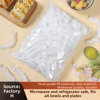 Jednorázové plastové kryty na poháre a misky s elastickým okrajom; 12+ kusov; doba trvanlivosti 36 mesiacov