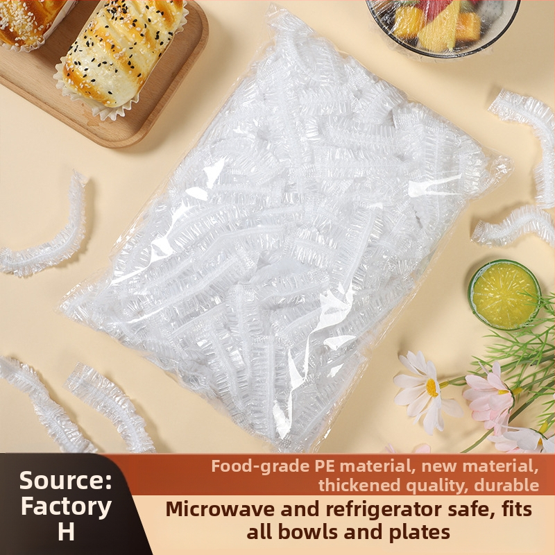 Jednorázové plastové kryty na poháre a misky s elastickým okrajom; 12+ kusov; doba trvanlivosti 36 mesiacov