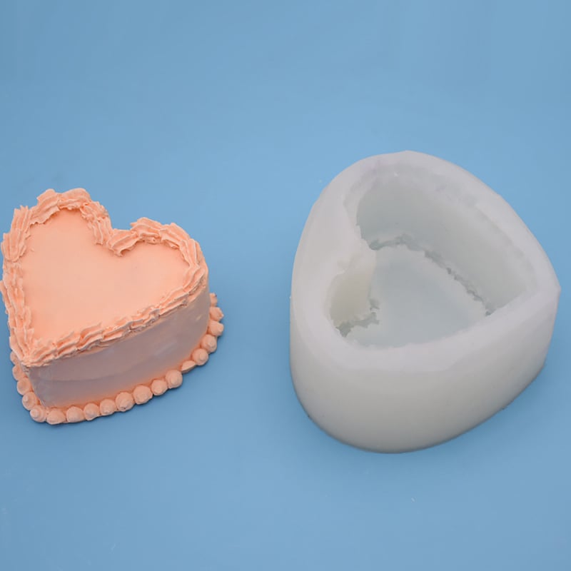 Silikonska kalupa za pečenje – geometrijsko srce za DIY pečenje (Brand: Raise Kai; Oblik: Geometrijsko srce; Materijal: silikon; Upotreba: DIY kalupa za pečenje; Kategorija: Kalupa za pečenje)