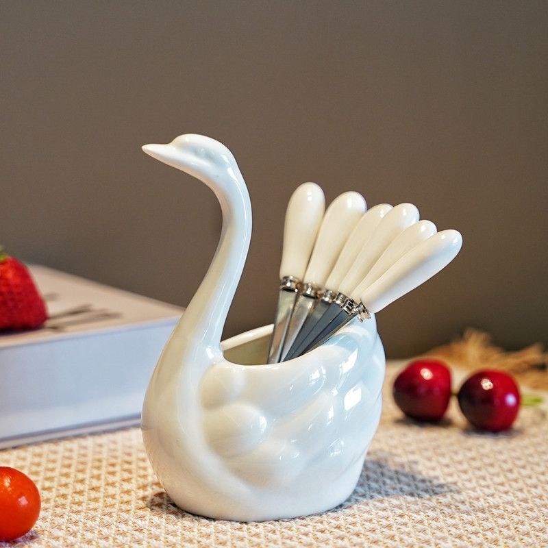 Set de furculițe pentru fructe - plastic, stil creativ, pentru adulți, lansare 2025