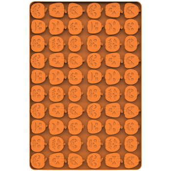 AWOO Formă din silicon pentru Halloween – DIY gustări, formă neregulată, pentru coacere, formă de copt