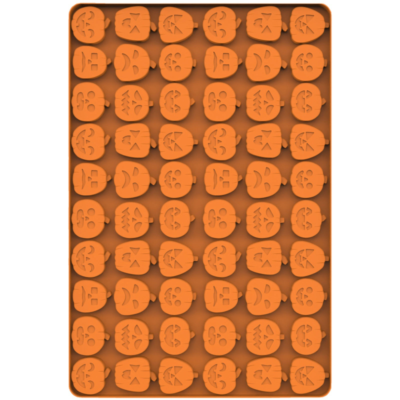 AWOO Formă din silicon pentru Halloween – DIY gustări, formă neregulată, pentru coacere, formă de copt