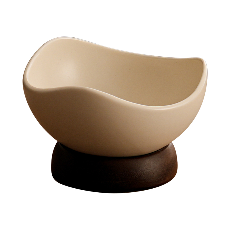 Керамична десертна купа, кръгла форма, повърхност в стил антична керамика, разнообразни шарки, възможно персонализиране