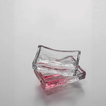 Üveg sushi szósztál, téglalap alakú, japán stílusú, hőálló üveg