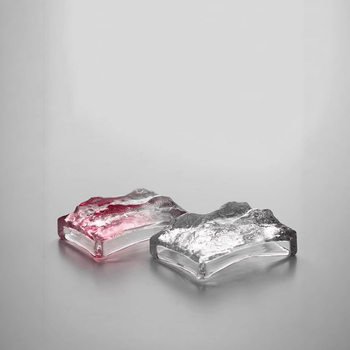 Üveg sushi szósztál, téglalap alakú, japán stílusú, hőálló üveg