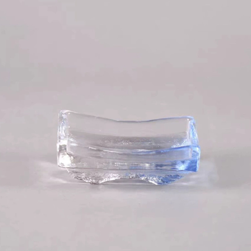 Üveg sushi szósztál, téglalap alakú, japán stílusú, hőálló üveg