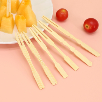 Bambuszból készült gyümölcs villa – modern egyszerű stílus, felnőtt használatra, első osztályú minőség