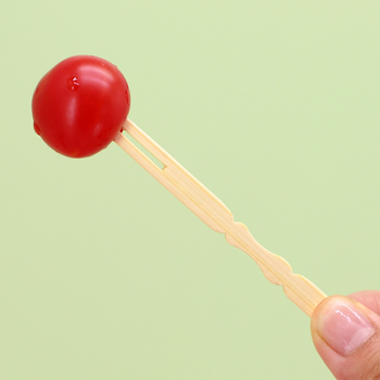 Bambuszból készült gyümölcs villa – modern egyszerű stílus, felnőtt használatra, első osztályú minőség