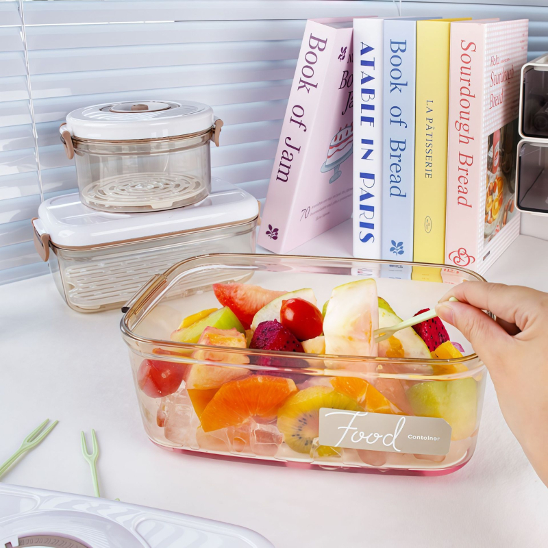 Egyszer használatos gyümölcsvilla készlet, műanyagból, 30 darab, modern, egyszerű stílus