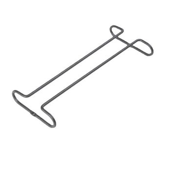 Vasból készült falra szerelhető pohár-tartó — modern minimál stílus, pohár-tartó, tömeg 171,2 g