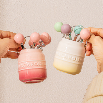 Gyümölcs villa készlet kerámiából, modern minimalista stílus, felnőtteknek, egyszínű dizájn