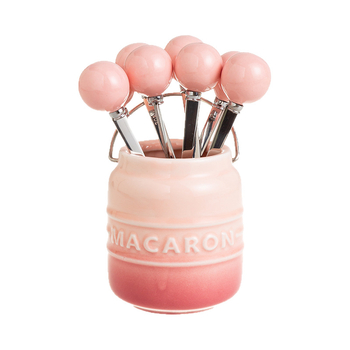 Gyümölcs villa készlet kerámiából, modern minimalista stílus, felnőtteknek, egyszínű dizájn