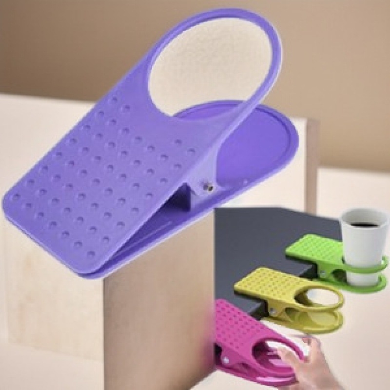 Plastični držač čaša, zidni, bez bušenja, moderni minimalistički dizajn