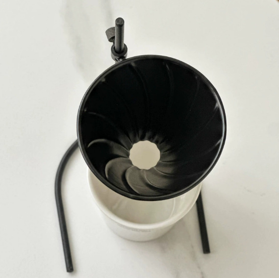 Keramički set za kavu pour-over s prilagodljivim držačem za šalice, za kućnu upotrebu