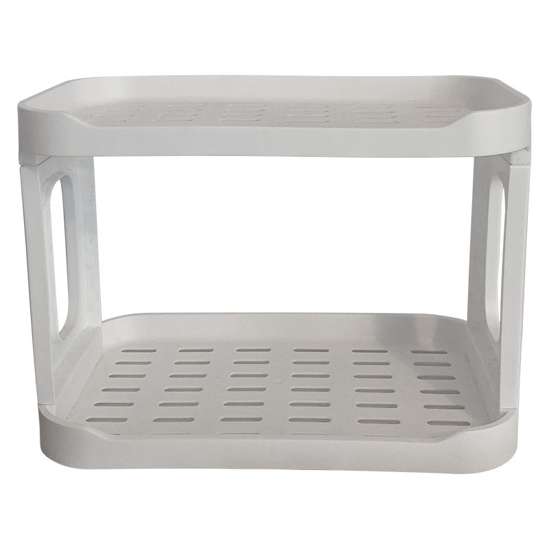 Двуетажна настолна поставка за чаши — пластмасова, мултифункционален организатор, модерен минималистичен стил, персонализирано производство по чертежи