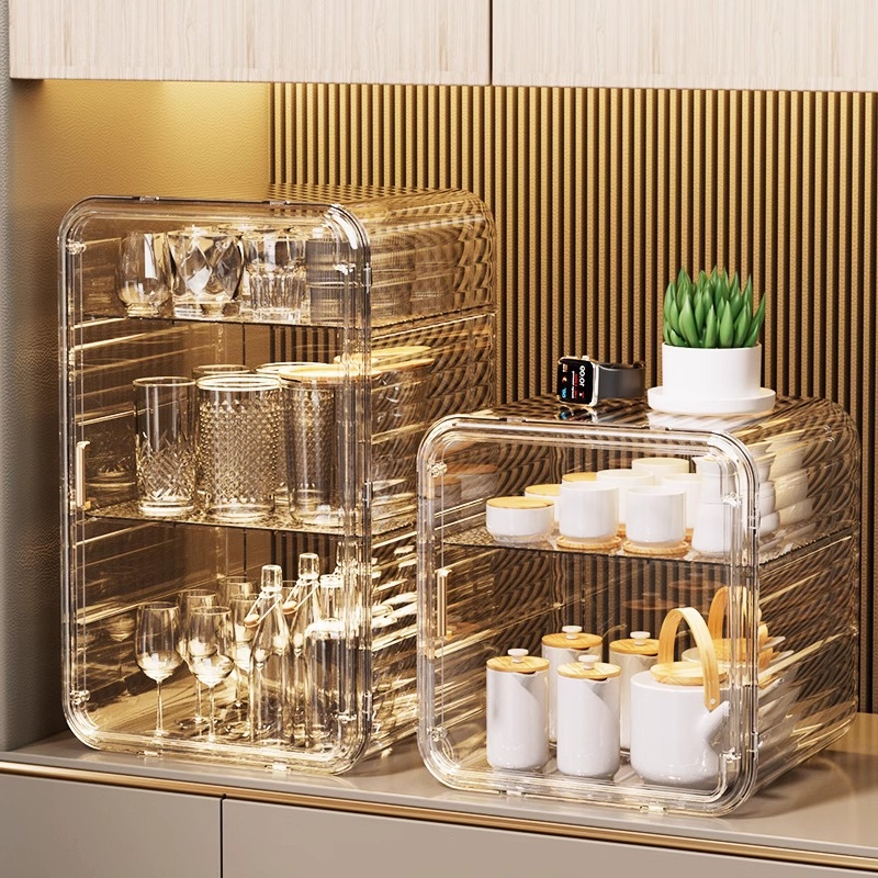 Стелаж за чаши ASCOR CX1880, пластмасов, без пробиване