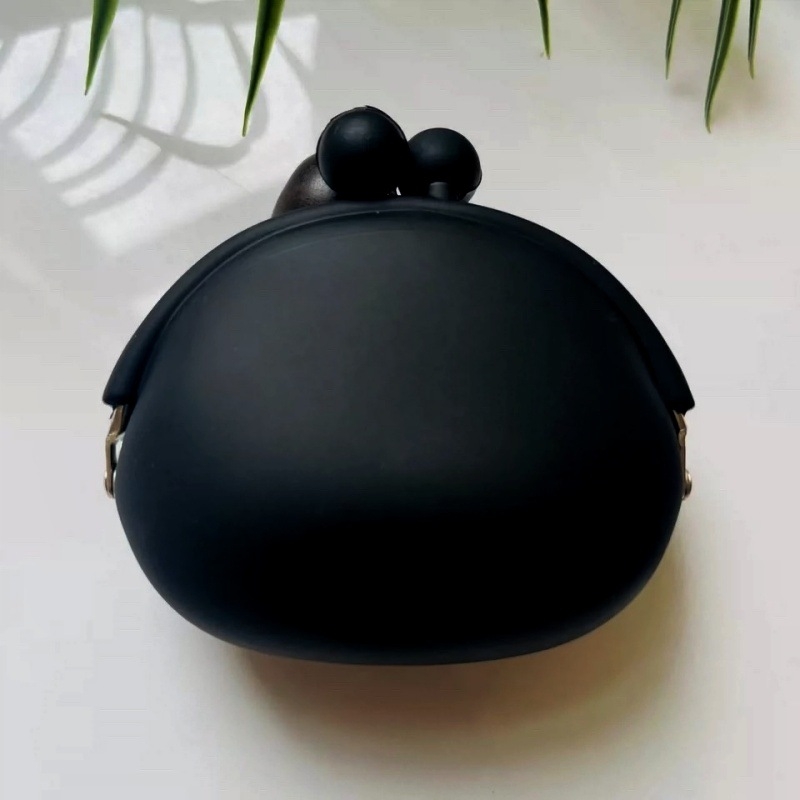 Szilikonból készült érmetáska, állatmintázat, városi minimalizmus, uniszex, tárolásra