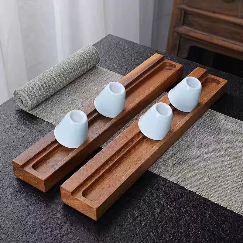 Držač za čaše od drveta - moderni minimalistički stil, jednostavan dizajn