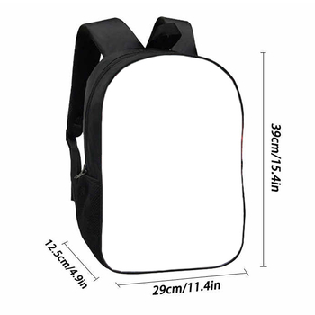 Wolyn unisex ruksak za osnovnu školu — Oxford platno, ergonomski stražnji panel, otporan na habanje, zaštita kralježnice, anime uzorak, velik kapacitet