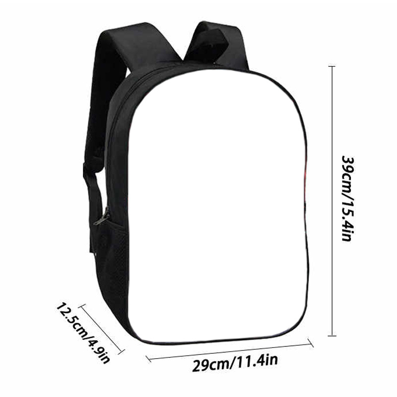 Wolyn unisex ruksak za osnovnu školu — Oxford platno, ergonomski stražnji panel, otporan na habanje, zaštita kralježnice, anime uzorak, velik kapacitet