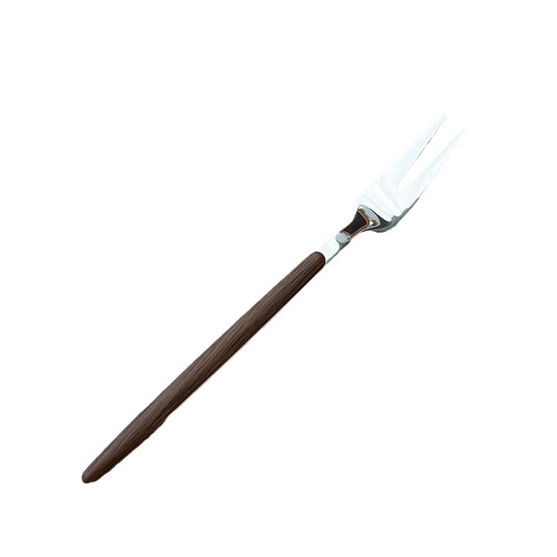 Worthbuy 304 nehrđajući čelik dvodijelne vilice za voće, set, moderni minimalistički stil