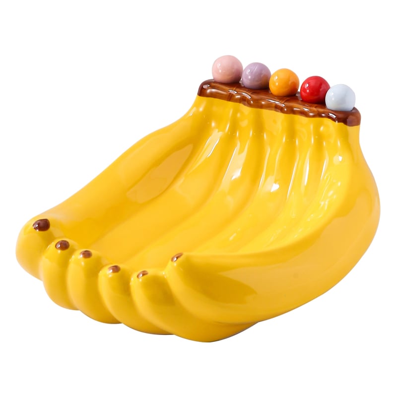 Gyümölcs villa készlet, rozsdamentes acél, kreatív stílus, csíkos mintázat, felnőtteknek