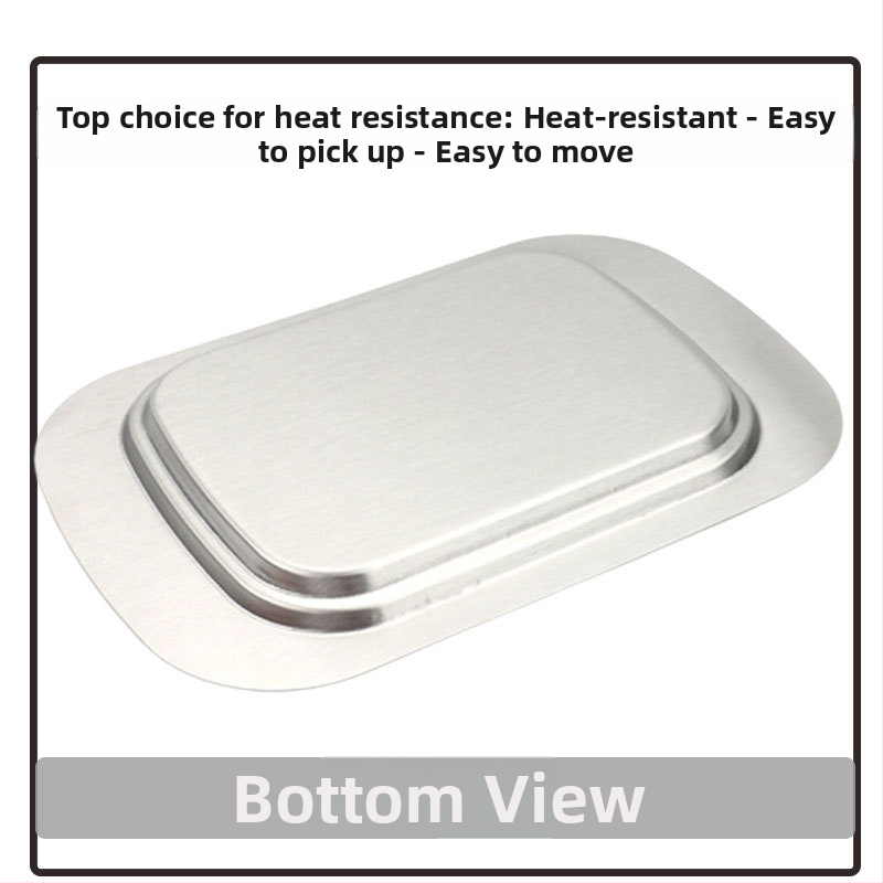 Nádoba na maslo z nerezovej ocele s poklopom, značka Hengding Yue, moderný minimalistický štýl, leto 2018